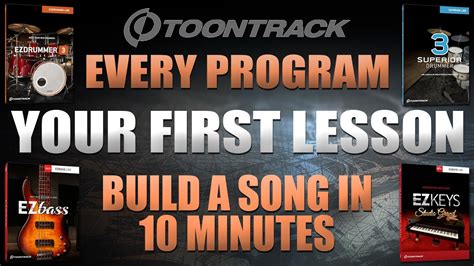 Your First Toontrack Lesson .
